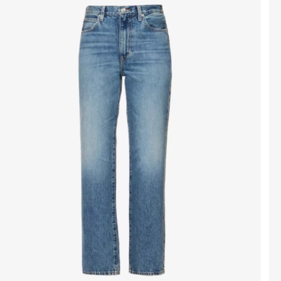 SLVRLAKE London straight-leg mid-rise jeans - Salvation Lake - Picture 1 of 7